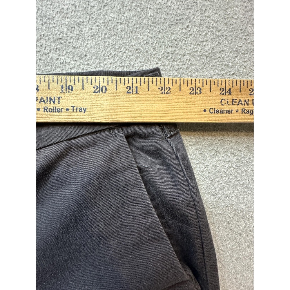 Cintas Pants Mens 44x32 Charcoal Gray Work Uniform Chino Straight Leg Zip Fly - Picture 13 of 16